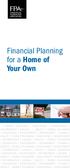 Financial Planning for a Home of Your Own