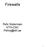 Firewalls. Pehr Söderman KTH-CSC Pehrs@kth.se