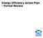 Energy Efficiency Action Plan Formal Review