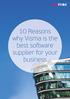 10 Reasons why Visma is the best software supplier for your business