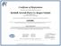 Certificate of Registration. Kirkhill Aircraft Parts Co (Kapco Global) 3120 E. Enterprise Street Brea, California, 92821, United States