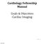 Cardiology Fellowship Manual. Goals & Objectives -Cardiac Imaging- 1 Page