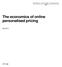 The economics of online personalised pricing