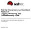 Red Hat Enterprise Linux OpenStack Platform 7 Logging, Monitoring, and Troubleshooting Guide
