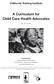 A Curriculum for Child Care Health Advocates