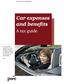 Car expenses. A tax guide. pwc.com/ca/carexpenses