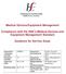Medical Devices/Equipment Management. Compliance with the HSE s Medical Devices and Equipment Management Standard. Guidance for Service Areas