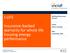 I-LIFE. Insurance-backed warranty for whole life housing energy performance. Building Performance Seminar. Author Steven Coulsting
