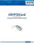 CRYPTOCard. Strong Two Factor Authentication