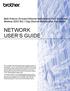 NETWORK USER S GUIDE. Multi-Protocol On-board Ethernet Multi-function Print Server and Wireless (IEEE 802.11b/g) Ethernet Multi-function Print Server