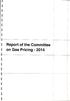Report of the Committee on Gas Pricing - 2014