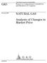 GAO NATURAL GAS. Analysis of Changes in Market Price. Report to Congressional Committees and Members of Congress