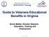 Guide to Veterans Educational Benefits in Virginia