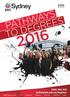 PATHWAYS TO DEGREES 2016