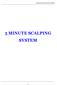 Advanced Trading Systems Collection 5 MINUTE SCALPING SYSTEM