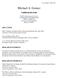 Michael A. Gomez CURRICULUM VITAE