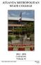 ATLANTA METROPOLITAN STATE COLLEGE