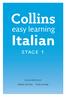 Collins. easy learning Italian. stage 1 CLELIA BOSCOLO. SERIES EDITOR ROSI McNAB