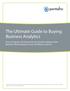 The Ultimate Guide to Buying Business Analytics