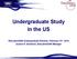 Undergraduate Study in the US. EducationUSA Undergraduate Seminar, February 15 th, 2014 Joanne A. Davidson, EducationUSA Manager