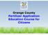 Orange County Fertilizer Application Education Course for Citizens