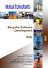 Overview of Bespoke Software Development (BSD)