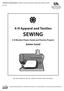 18 U. S. C. 707. 4-H Apparel and Textiles SEWING. 4-H Member Project Guide and Practice Projects. Junior Level