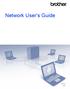 Network User s Guide. Version 0 ENG