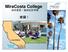MiraCosta College 加 州 首 屈 一 指 的 社 区 学 院 欢 迎!