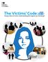 The Victims Code: Young victims of crime: Understanding the support you should get