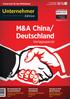 Deutschland. Verlagsspecial. Know-how für den Mittelstand. Musterbeispiel für Zusammenarbeit. Chinesischer Serienkäufer