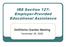 IRS Section 127: Employer-Provided