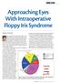 Approaching Eyes With Intraoperative Floppy Iris Syndrome