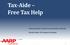 Tax-Aide Free Tax Help