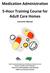 Medication Administration 5-Hour Training Course for Adult Care Homes