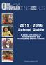 2015-2016 School Guide. A Guide for Families to Newark District and Participating Charter Schools