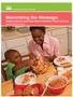 Maximizing the Message: Helping Moms and Kids Make Healthier Food Choices