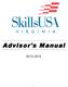 Advisor 's Manual 2013 2014 i