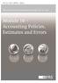 Module 10 Accounting Policies, Estimates and Errors
