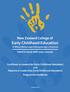 Certificate in Leadership (Early Childhood Education) and Diploma in Leadership (Early Childhood Education) Programme Handbook