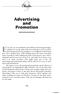 Chapter. Advertising and Promotion