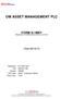OM ASSET MANAGEMENT PLC