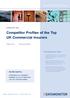 Competitor Profiles of the Top UK Commercial Insurers