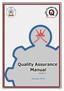 Quality Assurance Manual ver 7.1 Page 1
