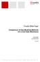 Trivadis White Paper. Comparison of Data Modeling Methods for a Core Data Warehouse. Dani Schnider Adriano Martino Maren Eschermann