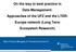 On the way to best practice in Data Management: Approaches of the UFZ and the LTER- Europe network (Long Term Ecosystem Research)