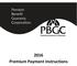 2016 Premium Payment Instructions
