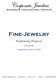 Fine-Jewelry. Fundraising Proposal