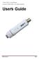 Tube-U(G) Long-Range Outdoor IEEE 802.11g USB Adapter User s Guide