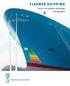 CLEANER SHIPPING. focus on air pollution, technology and regulation